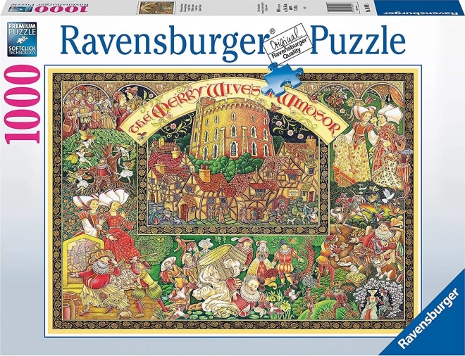 Ravensburger Puzzle The Merry Wives of Windsor 1000 Pieces