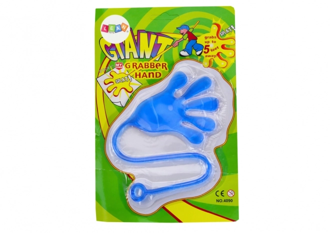 Sticky Blue Hand Toy