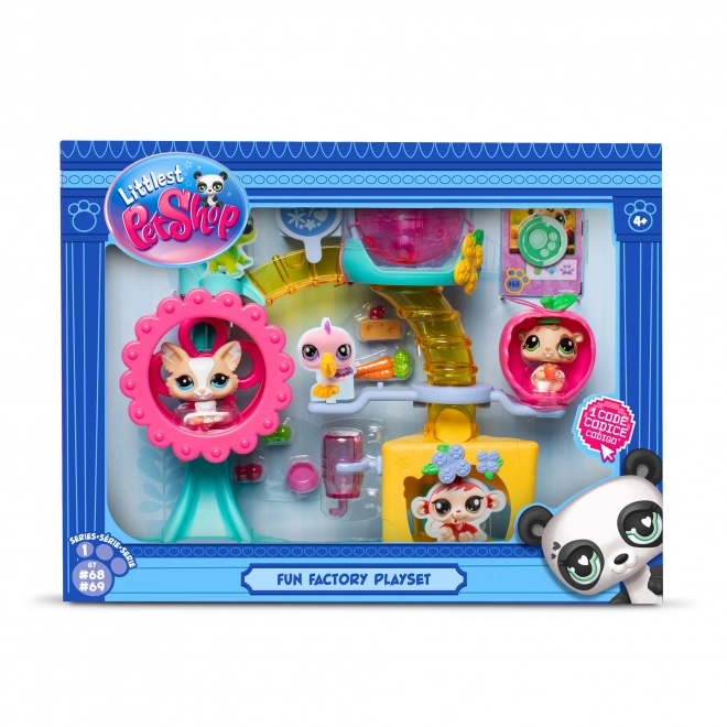 Littlest Pet Shop Fun Factory Playset