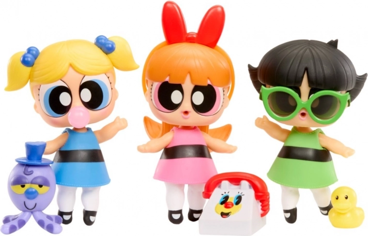 Personnages inspirés de Blossom, Bubbles et Buttercup