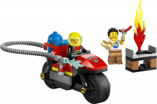 Fire Rescue Motorcycle - LEGO City