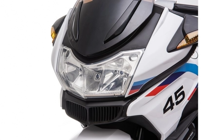 Dětská akumulátorová motorka XMX609 bílá