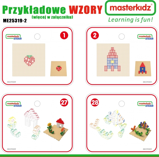Masterkidz Wooden Educational Table with Accessories STEM Wall
