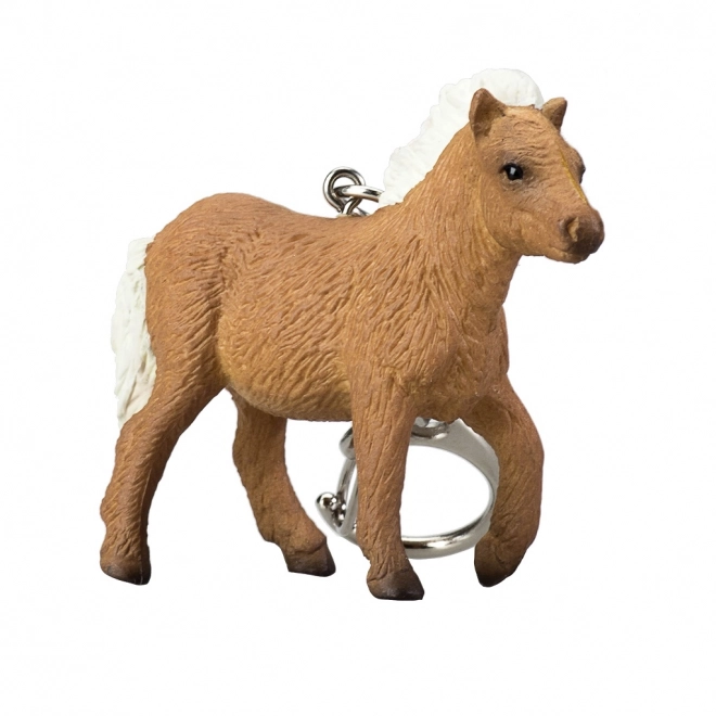 Shetland Pony Foal Keychain