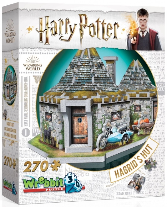 Harry Potter Hagrid's Hut 3D Puzzle