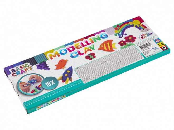 Modeling Clay BASIC CRAFT set of 16 colors