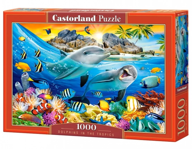 Dolphins in the Tropics Puzzle by Castorland