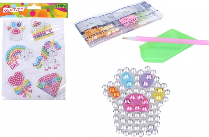 Creative Set Diamond Stickers with Rhinestones MIX