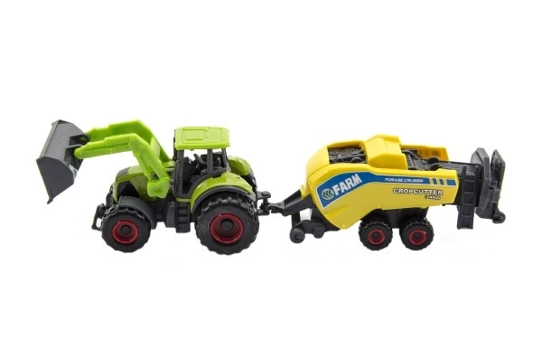 Farm Vehicles and Animals Playset