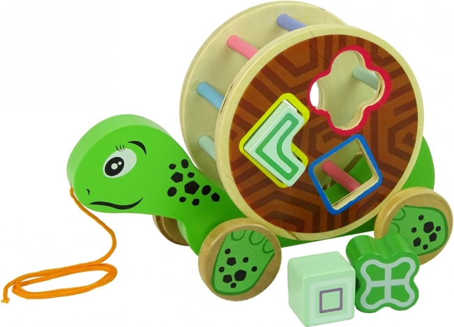 Rotating sorter with 3 shapes