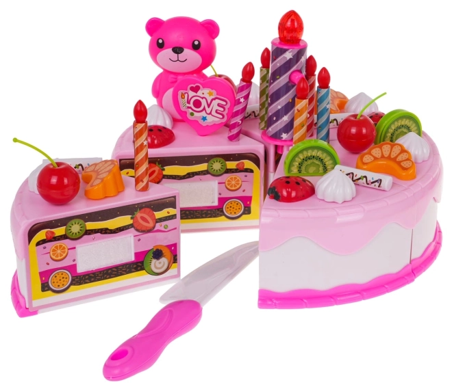 Birthday Party Cake Set Pink