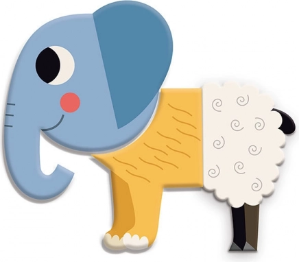 Vilac Wooden Magnets Funny Animals
