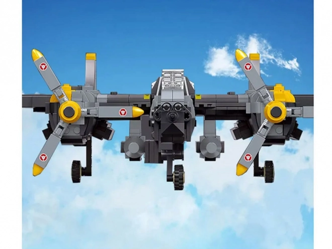 Technical Building Blocks Set: P-38 Fighter Plane