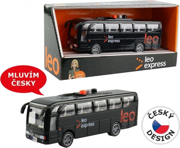 Leo Express gyermekbusz hanghatásokkal