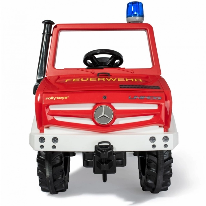 Children's Fire Truck Mercedes Unimog with Pedals