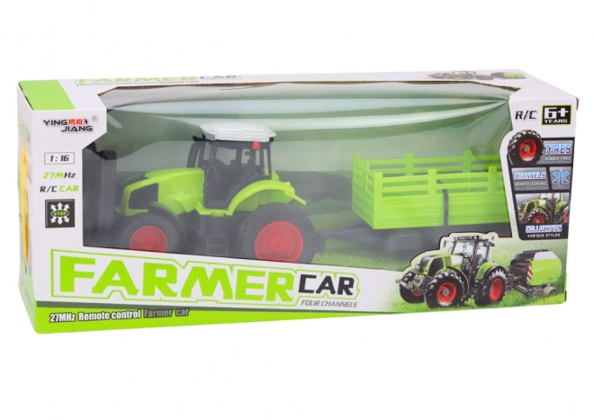 Remote Control Tractor with Trailer