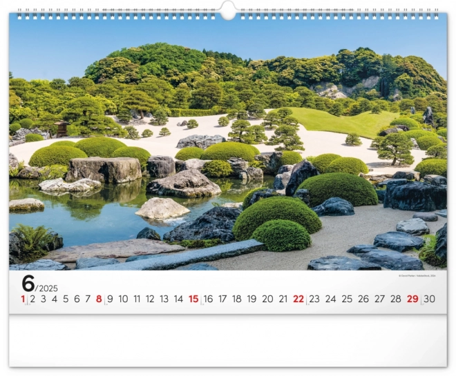 Garden Wall Calendar 2025