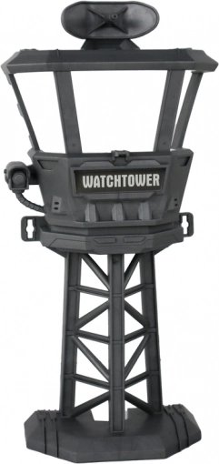 Control tower and soldier figure with accessories