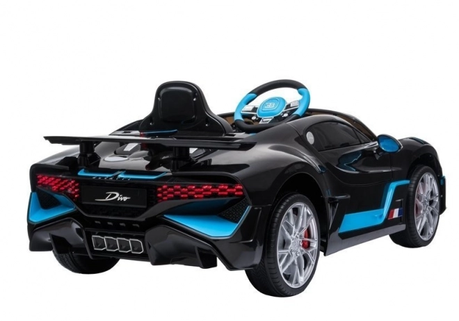 Black Electric Bugatti Divo for Kids