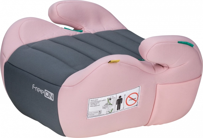 FreeON Car Seat Booster Comfy i-Size Pink-Gray