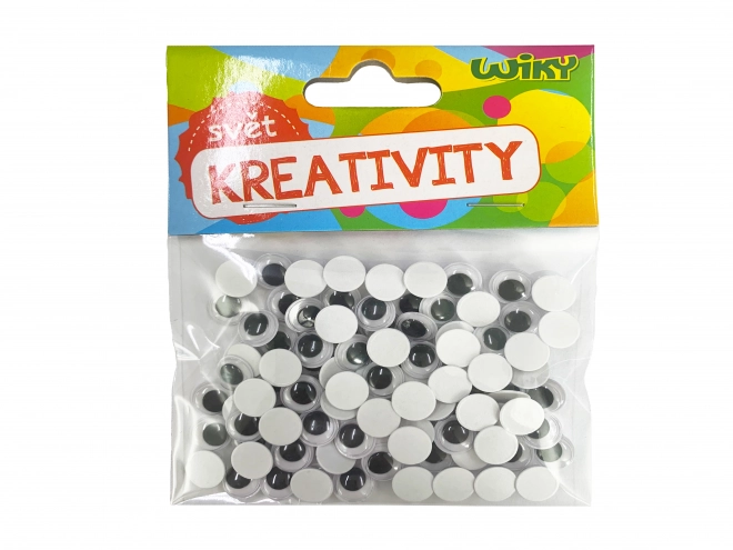 Movable Eyes 10mm, 100 pcs