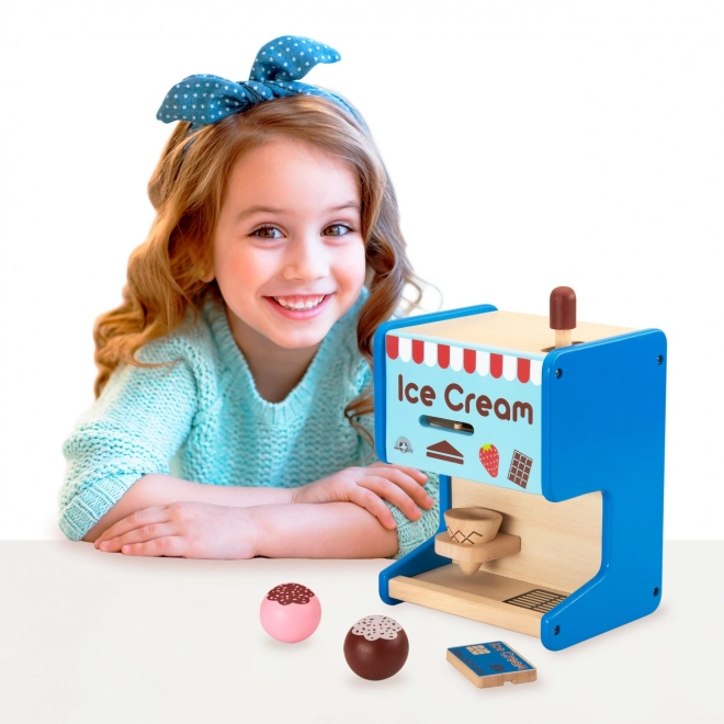 Wonderworld Wooden Ice Cream Machine for Kids