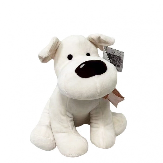 Cream Dog Plush Toy 23 cm