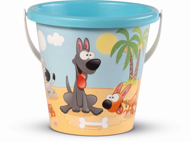 Playful Puppy Sand Bucket