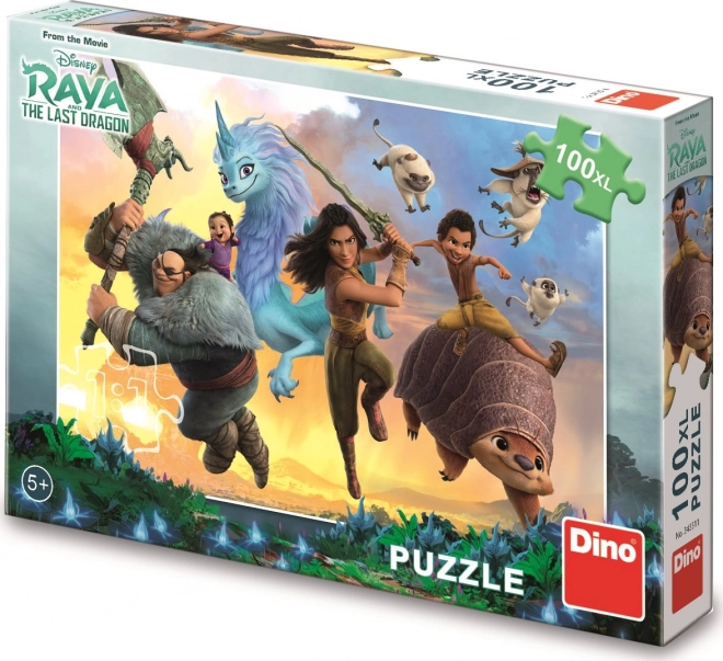 Raya és az utolsó sárkány XL puzzle 100 darabos