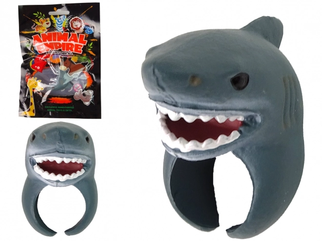 Educational Shark Animal Hand Ring