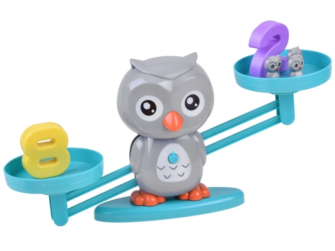 Educational Game Owl Balance Scale