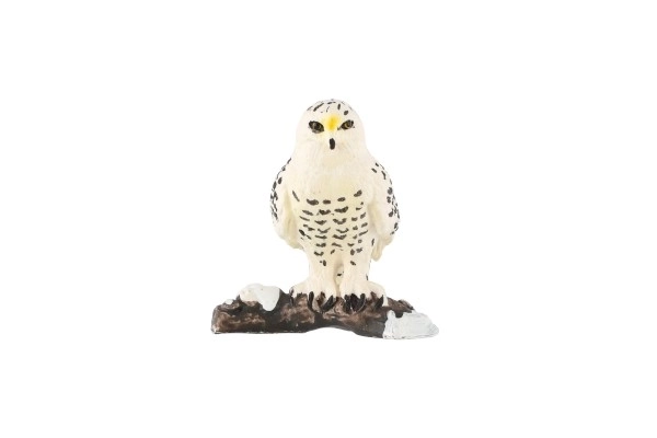 Snowy Owl Plastic Figure 5cm in Bag