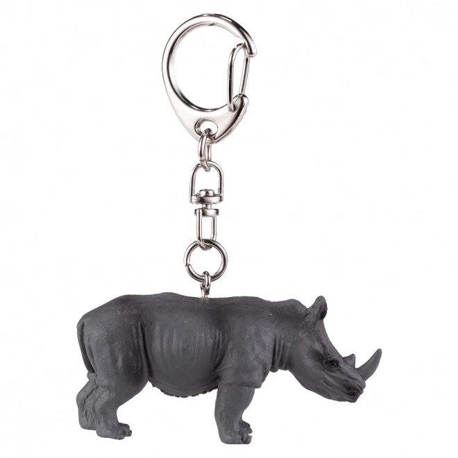 Mojo Rhinoceros Keychain