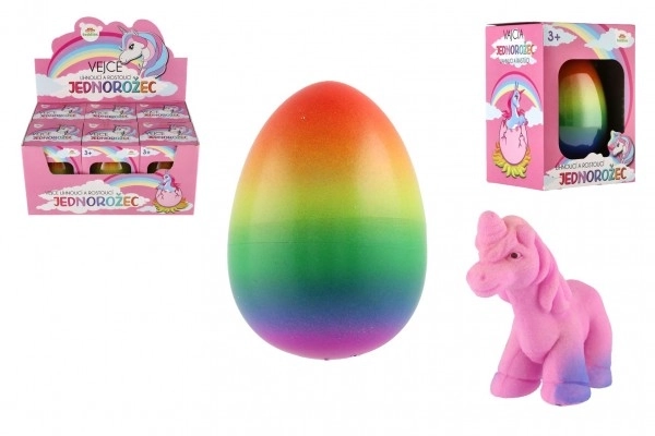 Hatching and Growing Unicorn Toy Egg