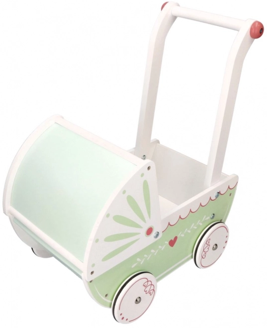 Wooden Doll Stroller