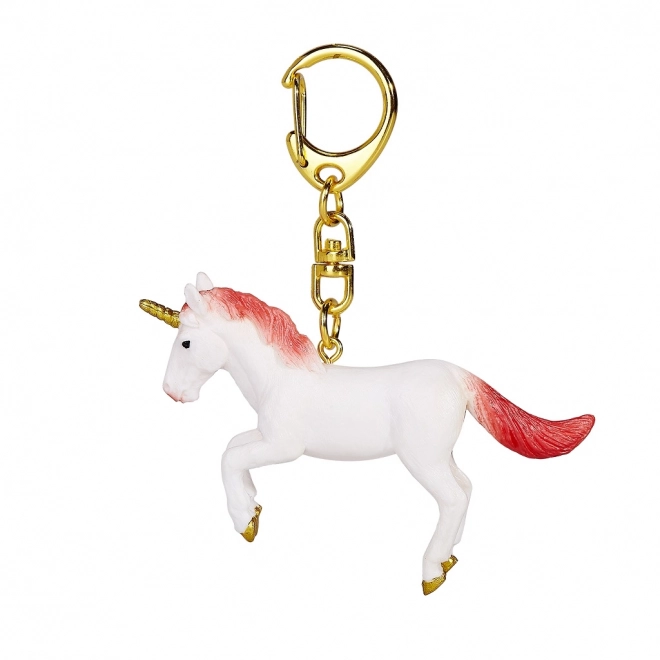 Mojo unicorn keychain in jump red