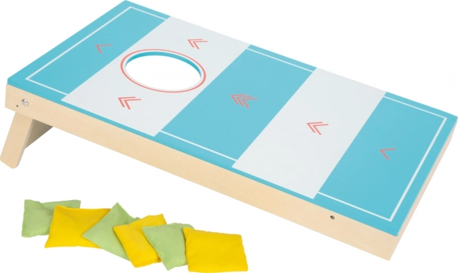 Small Foot Cornhole and Table Hockey Game 2-in-1