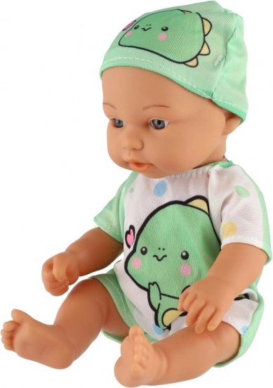 Poppenbaby met flesje 26 cm