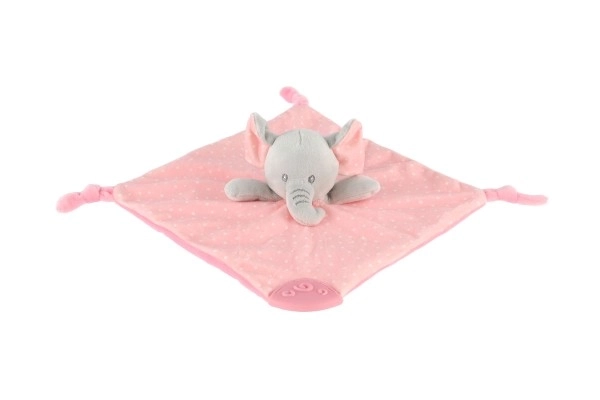 Soft Plush Elephant Toy Pink 25x25 cm – Pink