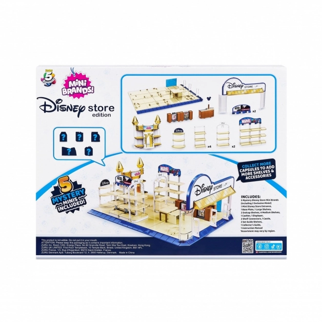 Disney Store Playset with Miniature Figures