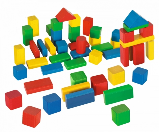 Colorful Building Blocks Bucket Set