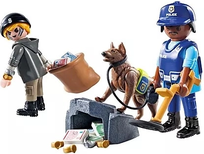 Playmobil Search with Police Dog