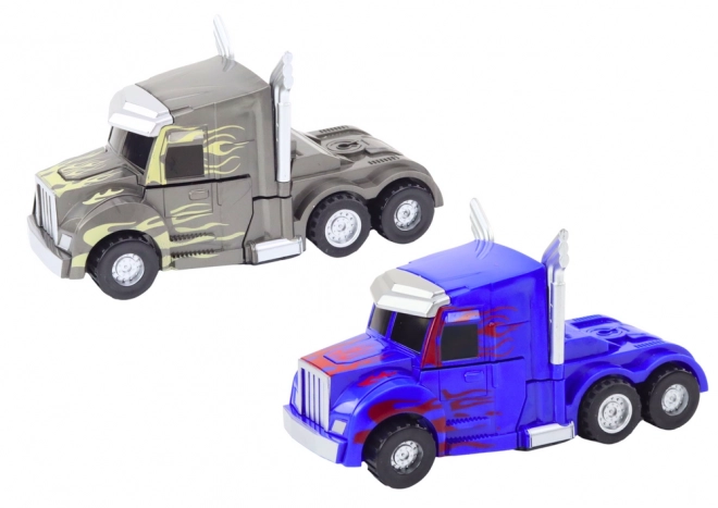 2-in-1 Transforming Robot Truck Toy