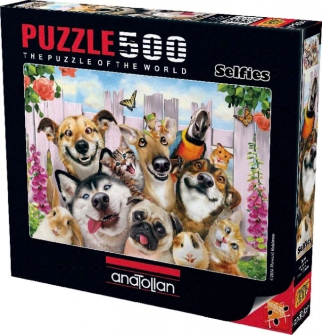 Anatolian Pet Selfie Puzzle 500 Pieces