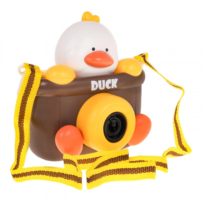 Bubble Camera with Duck for Kids 3+