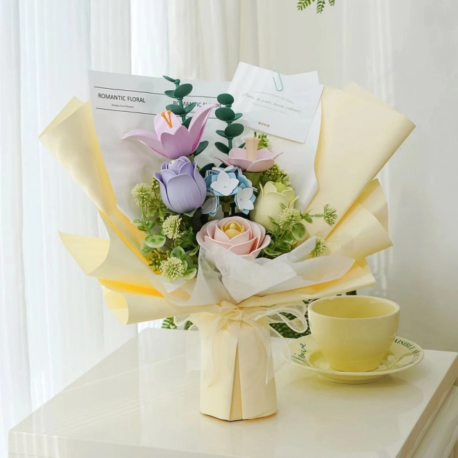 3D Puzzle Spring Bouquet