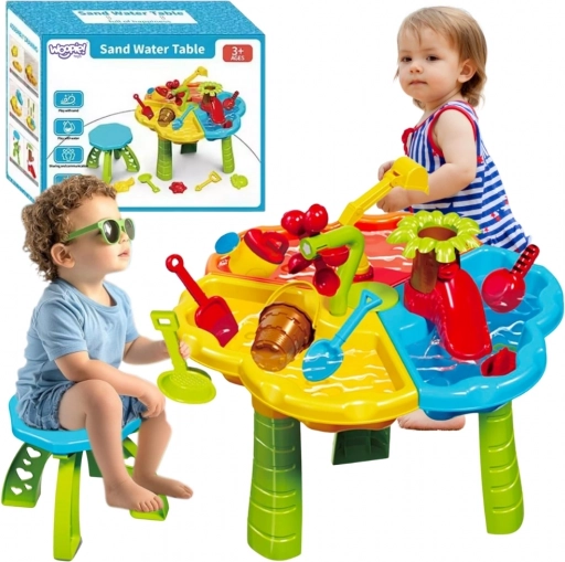 Woopie 2-in-1 Water and Sand Table with Chair