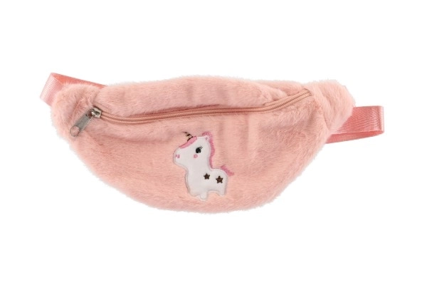 Plush Unicorn Waist Bag for Kids