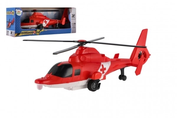 Rescue Service Helicopter Toy