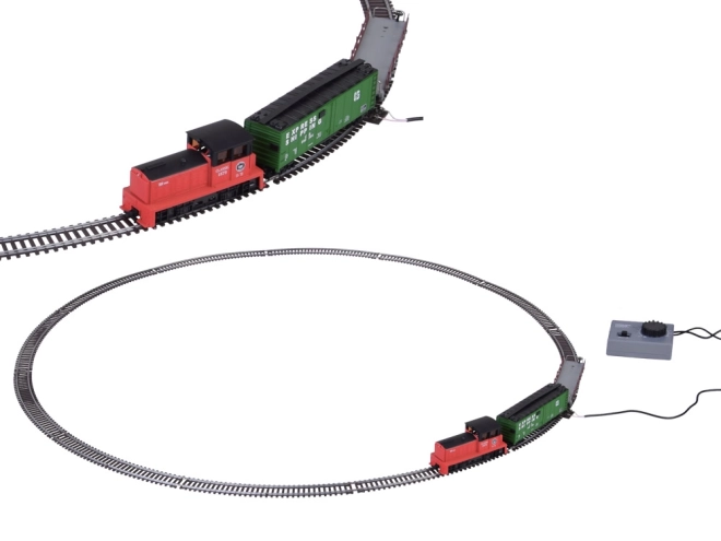 Classic Electric Train Set with Controller H0 Scale